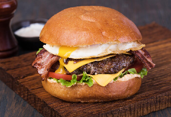 Bacon and Egg Burger